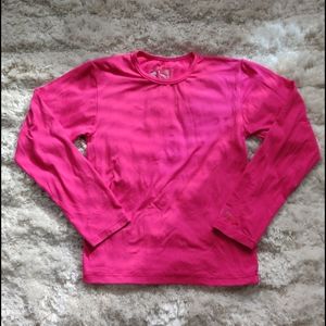 EUC Girl's pink long sleeve t-shirt